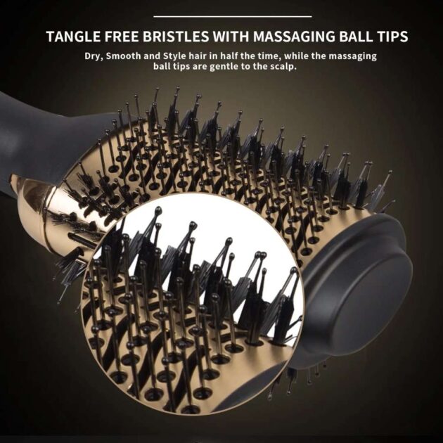 Brosse chauffante Sèche-cheveux multifonctionnel 1300W ENZO EN-4116 - الصورة 7
