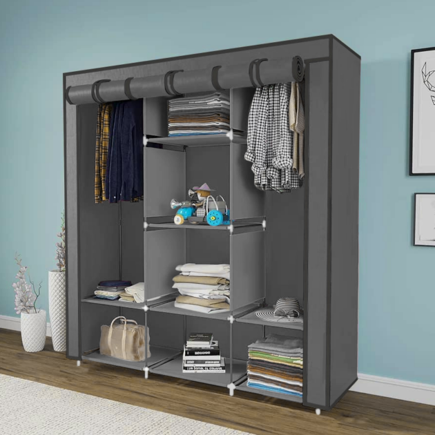 خزانة ملابس سهلة التركيب من القماش مقاومة للماء Armoire 88130