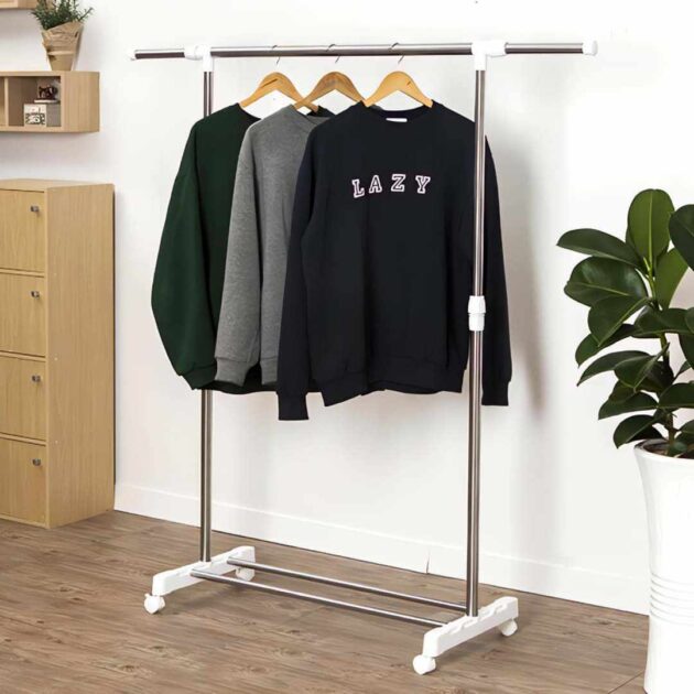 رف ملابس لتعليق وتجفيف الملابس بقدرة حمل تصل ل 15كغ