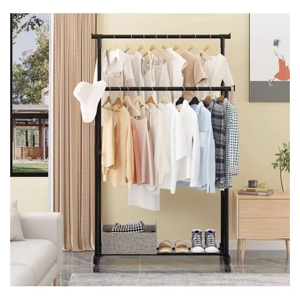 حامل ملابس مزدوج Penderie à Double Barre - الصورة 2