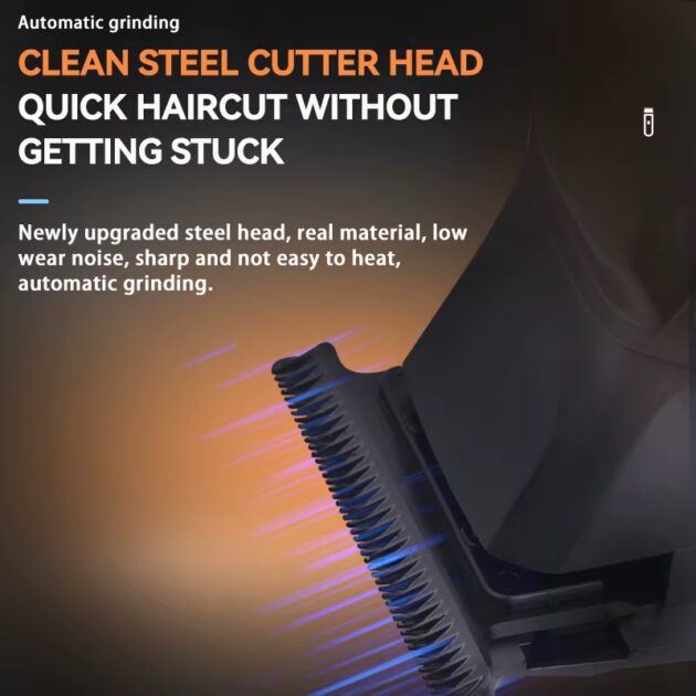 Tondeuse à cheveux électrique sans fil rechargeable pour hommes KEMEI KM-2371 - الصورة 5