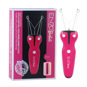 Épilateur Électrique au Fil de Coton Épilation Précise du Visage de la Racine Design Papillon Rechargeable Multi-usages ENZO EN-6083B