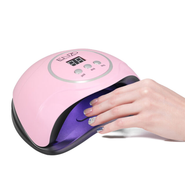 Lampe à Ongles UV LED Professionnelle 240W Séchage Rapide pour Vernis Gel, Usage Salon et Domicile ENZO EN-019