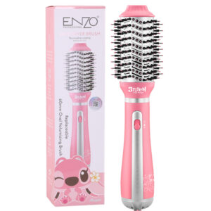 Brosse sèche-cheveux 3 en 1 pour salon Cordon d'alimentation Peigne à air chaud Fer à lisser et boucler ENZO EN-6220