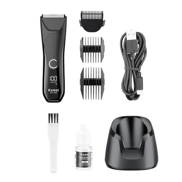 Tondeuse à cheveux électrique sans fil rechargeable pour hommes KEMEI KM-1848 - الصورة 5