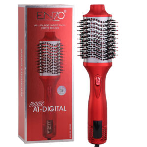 Brosse chauffante Sèche-cheveux multifonctionnel 1500W ENZO EN-4124