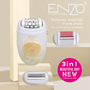Epilateur Et Rasoir Electrique Rechargable 3En1 ENZO EN-3089