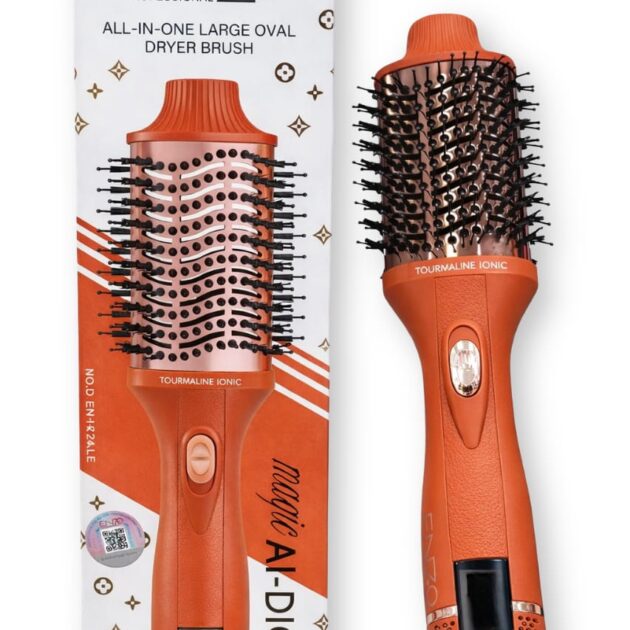 Brosse chauffante Sèche-cheveux multifonctionnel 1500W ENZO EN-4124 - الصورة 8