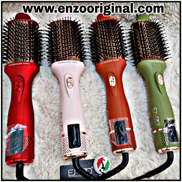Brosse chauffante Sèche-cheveux multifonctionnel 1500W ENZO EN-4124 - الصورة 4