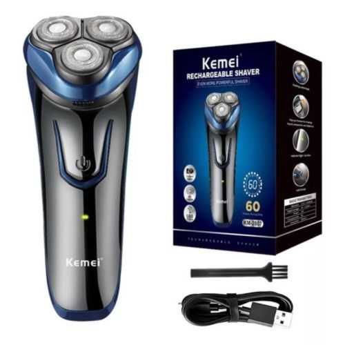 Rasoir électrique 3D rechargeable pour homme KEMEI KM-2020 - الصورة 2