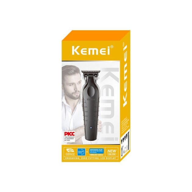 Tondeuse à cheveux électrique sans fil rechargeable pour hommes KEMEI KM-2299 - الصورة 5