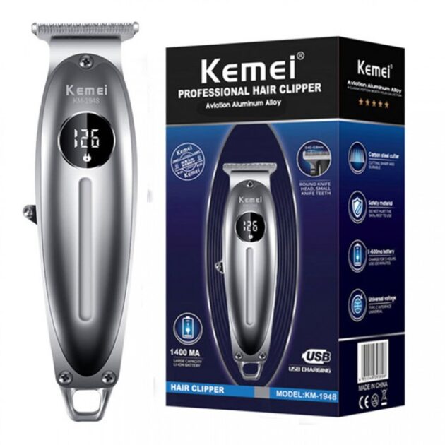Tondeuse à cheveux électrique sans fil rechargeable pour hommes KEMEI KM-1948 - الصورة 5