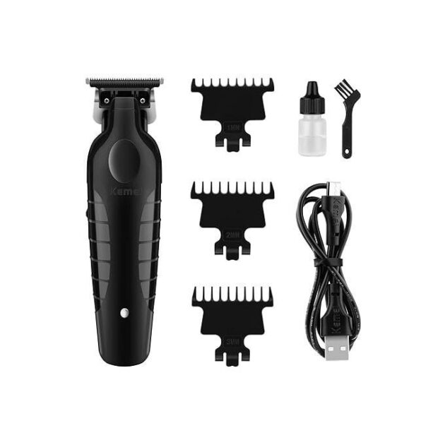 Tondeuse à cheveux électrique sans fil rechargeable pour hommes KEMEI KM-2299 - الصورة 3
