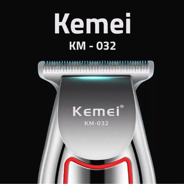 Tondeuse à cheveux électrique sans fil rechargeable pour hommes KEMEI KM-032 - الصورة 5