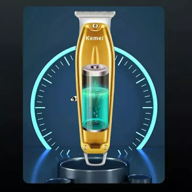 Tondeuse à cheveux électrique sans fil rechargeable pour hommes KEMEI KM-1313 - الصورة 4