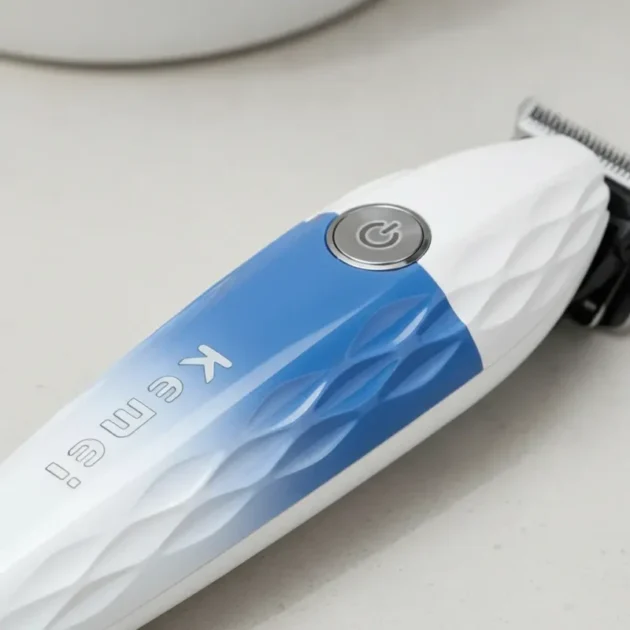Tondeuse à cheveux électrique sans fil rechargeable pour hommes KEMEI KM-1690A - الصورة 3