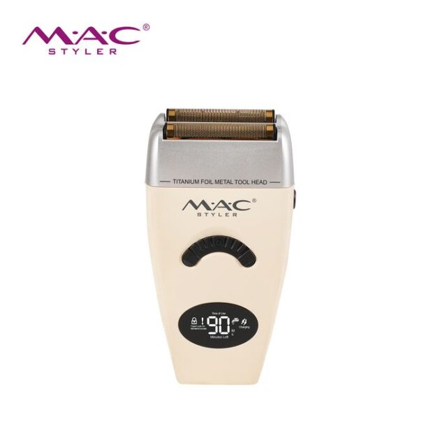 Rasoir électrique pour hommes 2D 2 EN 1 étanche IPX6 MAC MC-8806