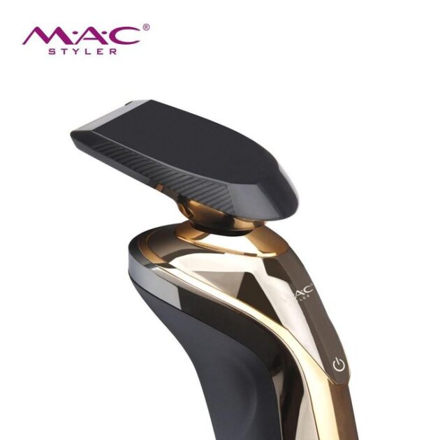 Rasoir électrique pour hommes sec/humide Triple Tête 3D MAC MC-8816 - الصورة 3