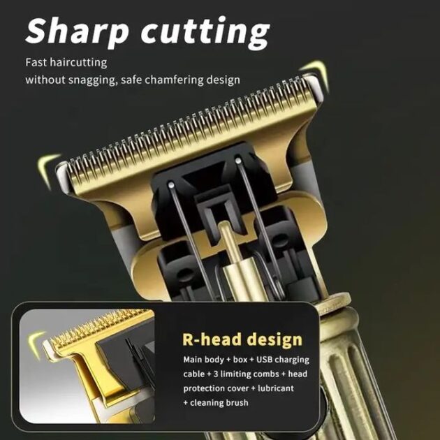 Tondeuse à cheveux électrique sans fil rechargeable pour hommes MAC MC-5818 - الصورة 5