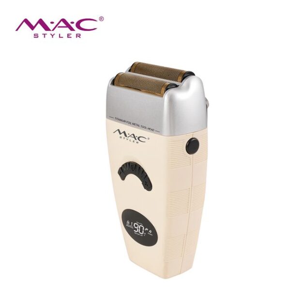 Rasoir électrique pour hommes 2D 2 EN 1 étanche IPX6 MAC MC-8806 - الصورة 2