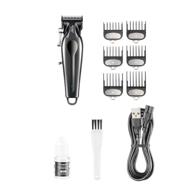 Tondeuse à cheveux électrique sans fil rechargeable pour hommes KEMEI KM-2292 - الصورة 2
