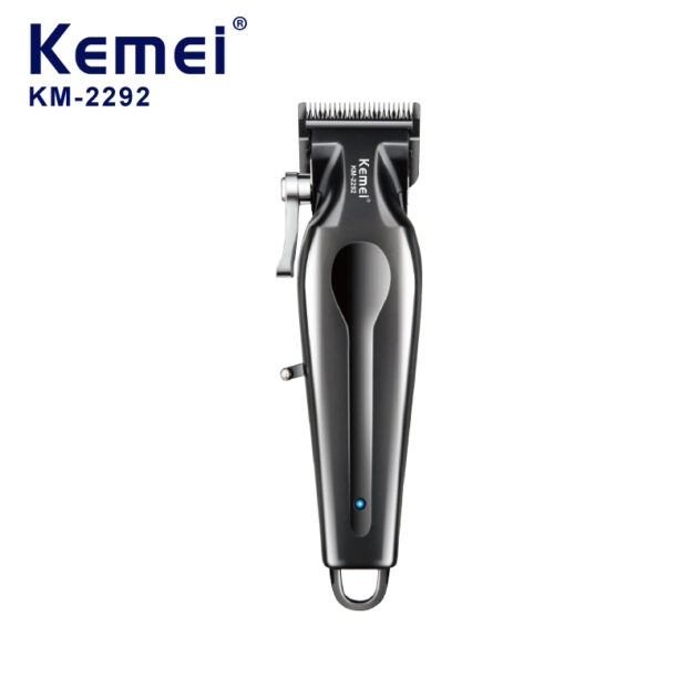 Tondeuse à cheveux électrique sans fil rechargeable pour hommes KEMEI KM-2292