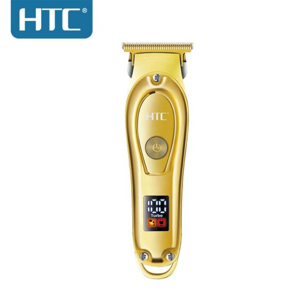 Tondeuse à cheveux électrique sans fil rechargeable pour hommes HTC AT-176