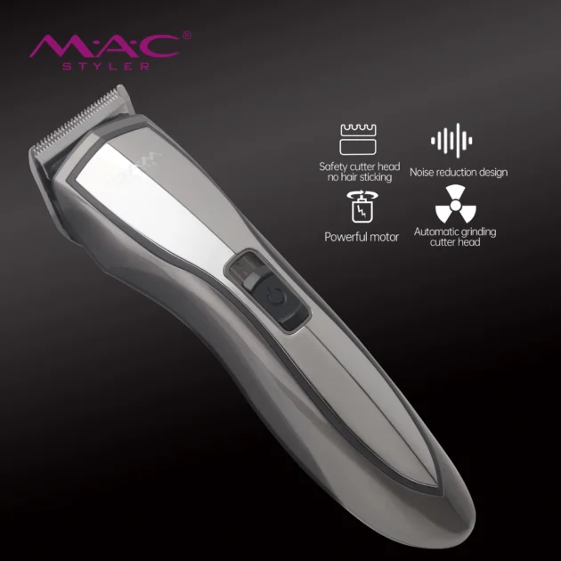 Tondeuse à cheveux électrique sans fil rechargeable pour hommes MAC MC-1025 - الصورة 7