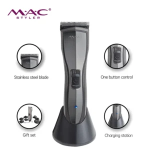 Tondeuse à cheveux électrique sans fil rechargeable pour hommes MAC MC-1025