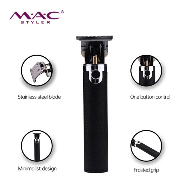 Tondeuse à cheveux électrique sans fil rechargeable pour hommes MAC MC-5802