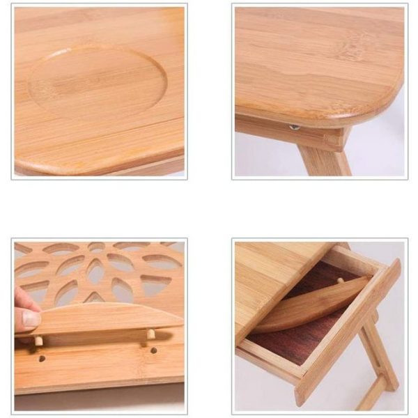 Laptop table Bamboo Laptop Desk BM92 - الصورة 3