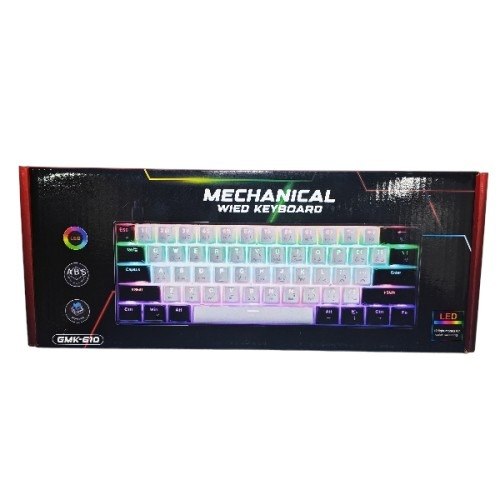 MECHANICAL KEYBOARD BLUE SWITCH BLACK-BLACK GMK-G10
